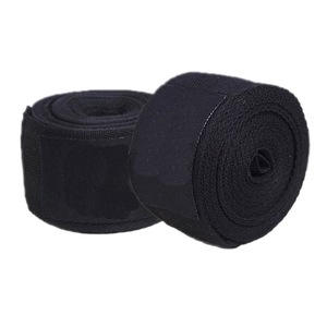 Vendas de Boxeo Semielásticas de Algodón Transpirable, Duraderas y Antideslizantes con Logotipo Personalizado, Talla Única para Entrenamiento de Boxeo - Product Image 3