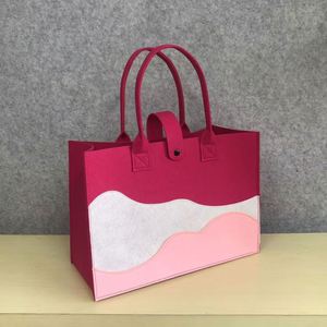 Maxfree Handbag Felt <b>Bag</b> Carved <b>Gift</b> <b>Bags</b> Handbag Grocery Reusable Felt Tote Shopping <b>Bag</b> - Product Image 3