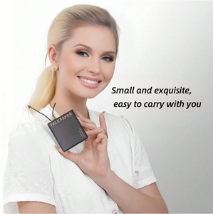 CLBX-papier d'aspiration d'huile pour le visage pour peau <span class=keywords><strong>grasse</strong></span> d'été, avec miroir et houppette, charbon de bambou - Product Image 2