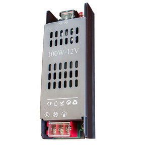 หม้อแปลงไฟฟ้า LED 100W DC 12V AC 220-240V IP20อุปกรณ์เสริมพลังงาน145X50X29mm - Product Image 1