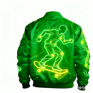 Chaqueta de Piloto con Estampado Bordado Personalizado al por Mayor Directo de Fábrica, Modelo 2026, Chaqueta de Invierno para Hombre, Impermeable, Ecológica y Cortavientos - Product Image 3