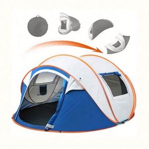 Tente de camping familiale portable à une chambre, design automatique pop-up avec caractéristiques imperméables pour l'extérieur - Product Image 2