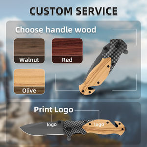 سكين جيب للدفاع عن النفس للتخييم في الهواء الطلق X50 بالجملة في المخزون سكين جيب للبقاء على قيد الحياة في الهواء الطلق - Product Image 2