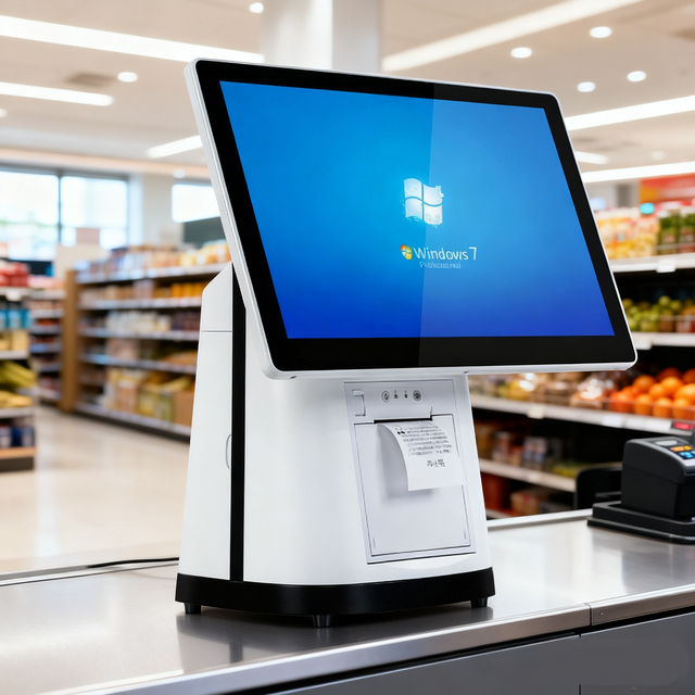 TOUCH POS Capacitive Touch Screen Single/Dual Screen Full HD POS Terminal 58/80mm Built-in Thermal Printer Windows/Android OS