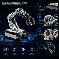 Kit de bras robotique pour expériences scientifiques, programmable, ensemble de construction éducatif STEM