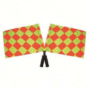 Banderas de Arbitraje de Fútbol de Alta Calidad, 100% Poliéster, para Partidos Deportivos, Venta Caliente - Product Image 5