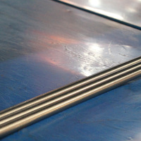 DIN975 Stainless Steel Stud Rod M6-M64 Full Thread Rods 100mm-3000mm for Bracket Installation