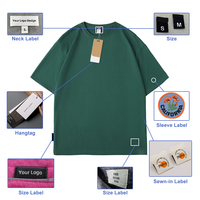 T-shirts vierges 190 g/m² en coton 100 % à séchage rapide et respirants pour enfants (garçons et filles) avec logo personnalisé