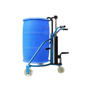 オイルドラムつり上げ高さ油圧オイルドラムエレベーター油圧手動フォークリフト経済用オイルドラムグラバースタッカー - Product Image 2