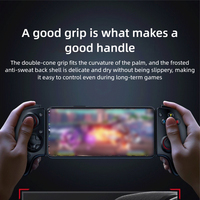 Nuevo Joystick con Efecto Hall, Controlador de Juego Inalámbrico BT Extensible para Android, IOS, Switch y Teléfonos Móviles