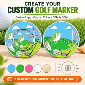 Marcador Magnético de Doble Cara para Pelotas de Golf con Marcador Central Desmontable, Ideal para Regalos de Clubes de Golf y Torneos - Product Image 5