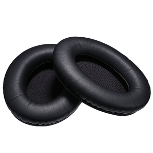 Almuadillas Audifonos Coussinets d'oreille en cuir de remplacement pour casque QC35/QC25/QC15 Coussinets d'oreille de communication filaire Coussins Couverture Réparation - Product Image 1