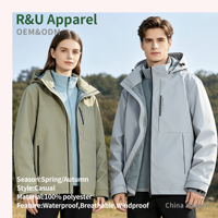 Vestes pour hommes, veste en polaire d'hiver de haute qualité pour hommes, veste coupe-vent imperméable pour l'hiver