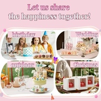 Boîte à macarons personnalisée avec fenêtre, bâtonnets pour sucettes, cadeaux de mariage, emballages pour sucettes, petites boîtes pour cake pops, boîte à bâtonnets pour bonbons aux pommes