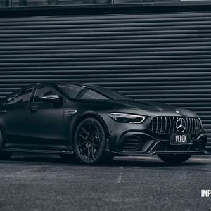 IMP <span class=keywords><strong>Performance</strong></span> X290 <span class=keywords><strong>AMG</strong></span> GT50 GT53 GT63S Kit carrosserie en fibre de carbone pare-chocs lèvre Canard jupe latérale diffuseur arrière <span class=keywords><strong>GT</strong></span> aile becquet - Product Image 1