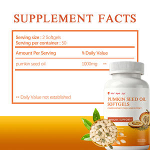 Softgel Minyak Biji Labu Premium |   Dukungan Prostat & Pemulihan |   Nutrisi Olahraga, Bersertifikat GMP - Product Image 3