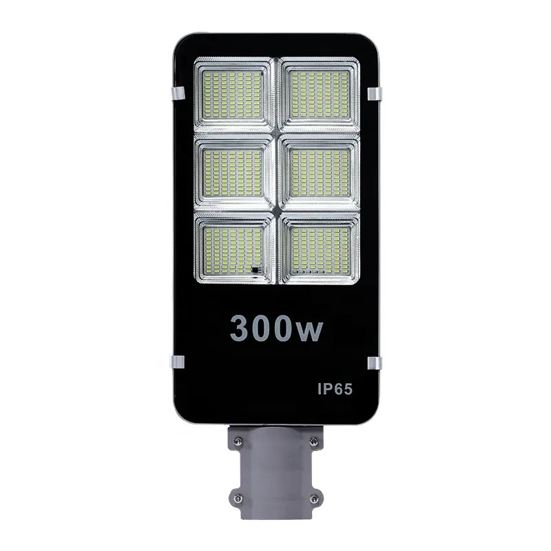 Высокая яркость Ip65 наружный водонепроницаемый 100 Вт 200 Вт 300 встроенный все-в-одном светодиодный солнечный уличный фонарь