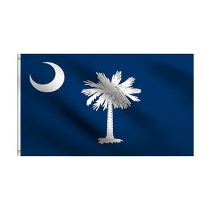 Drapeau de la Caroline du <span class=keywords><strong>Sud</strong></span> 3*5 pieds de haute qualité personnalisé en gros tous les drapeaux des États-Unis d'Amérique bannière commerciale - Product Image 2