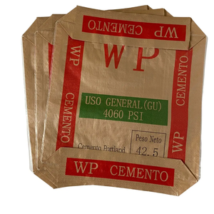 Vacío 50 kg personalizado resistente al agua PP cemento bolsas 50 kg con válvula <span class=keywords><strong>saco</strong></span> de polipropileno - Product Image 3