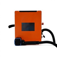 Machine de nettoyage au laser portable à impulsions 200W pour l'élimination de la rouille et du peinture sur métal, bois, pierre, prix d'usine, certifiée CE