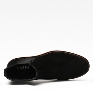 Botas de Trabajo Nuevas, Clásicas y Modernas, Impermeables, de Cuero Genuino para Hombre, hasta la Rodilla, Cálidas, Antideslizantes, para Otoño e Invierno - Product Image 4