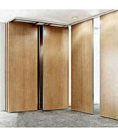 Cloison mobile insonorisée amovible pour séparation d'espace de salle de réception de mariage