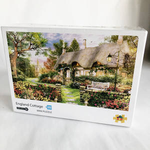 Jouets De <span class=keywords><strong>Puzzle</strong></span> En Papier Fabricants En Gros Personnalisé 500 <span class=keywords><strong>1000</strong></span> Pièces Adulte Enfants <span class=keywords><strong>Puzzle</strong></span> pour Poisson Animal et Maison - Product Image 4