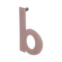 Numéro de maison extérieur en métal résistant aux intempéries, numéro de porte flottant en acier inoxydable, plaque de numéro de chambre pour hôtel et appartement