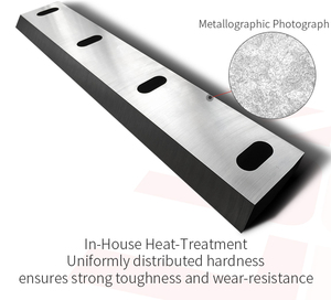 Couteaux de granulateur en plastique HERBOLD 568 mm en acier D2 de haute précision pour machine de recyclage et de pelletisation PMMA PC PE PET PS BOPP ABS - Product Image 4