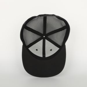 Wholesale Unisex 6-Panel Sporty Polyester Mesh Snapback Cap High Quality Rubber <b>Patch</b> Embroidery Logo Custom Hip Hop Trucker Hat - Product Image 6