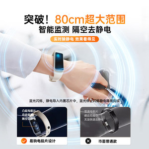 Correa Antiestática para Muñeca, Material TPUABS, Resistencia Superficial de 800k, Personalizable, Hecha en China, para Protección Electrónica - Product Image 4