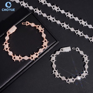 Hot Sale Moissanite Cuban Link <b>Bracelet</b> 13mm Rhodium Plated <b>Solid</b> 925 <b>Silver</b> Hiphop Iced Out Jewelry - Product Image 5