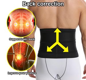 ชุดกระชับสัดส่วนผู้ชายแบบปรับได้ สายรัดเอวสองชั้น สำหรับออกกำลังกาย ฟิตเนส เผาผลาญไขมัน  คอร์เซ็ทรัดเอว - Product Image 4