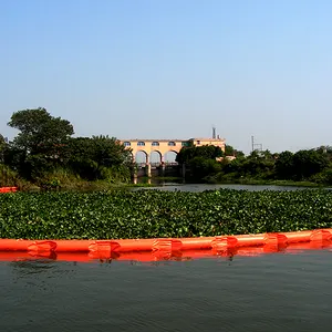 Pvc Beach trash barrier factory Seaweed Fence boom