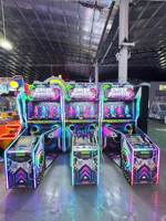 Machine de jeu d'arcade simulateur pour enfants de haute qualité, avec écran, fonctionnement à monnayeur, jeu de tir au pistolet et aux lasers, jeu de tir à la bouteille, jeu de tir à la cible mobile