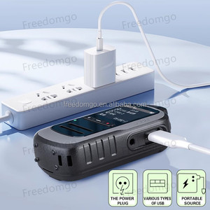 Talkie-walkie portable Freedomgo FM-600 GPS 4G POC avec haut-parleur externe, portée de 5000 km, batterie amovible résistante, carte SIM - Product Image 5