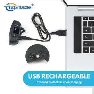 Collar de perro eléctrico recargable, pitido de 7 niveles, descarga de vibración para entrenamiento antiladridos, plástico impermeable, no más ladridos - Product Image 5