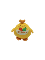 Porte-clés en peluche personnalisé mignon en forme de fruit, mini poupée en peluche de dessin animé, breloque de sac avec logo brodé, cadeau promotionnel
