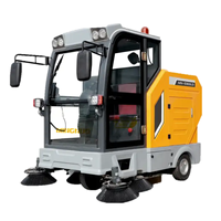 Balayeuse électrique Everstar E800LD Aspirateur de rue Machine de nettoyage de rue Balayeuse de route à déchargement automatique