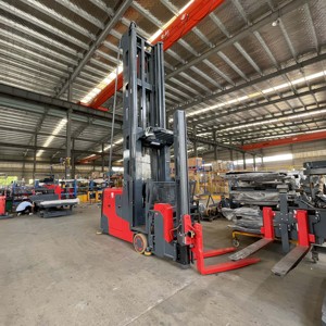 1.5 tấn của điện ba cách xe nâng người đàn ông-up loại nâng chiều cao của Pallet Stacker - Product Image 2