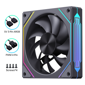 Snowman GK hiệu suất cao 120mm argb không dây nối người hâm mộ chơi game mới lăng kính PC trường hợp 3pcs Kit làm mát không khí mát nhôm <span class=keywords><strong>CPU</strong></span> - Product Image 3