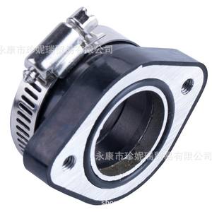 Connecteur de collecteur d'admission Vm24, joint en caoutchouc de 28mm, trois trous pour la réparation du système de carburant de moto - Product Image 2