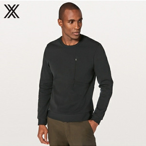 Ventes d'usine De Haute Qualité <span class=keywords><strong>Noir</strong></span> À Manches Longues Hommes T-shirt - Product Image 6