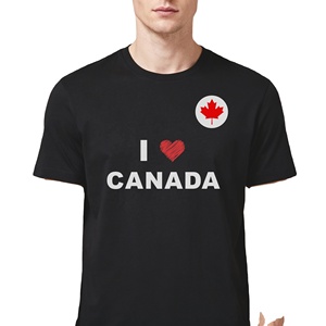 Lightweight and Breathable Canada Fan <b>T</b>-shirt for Summer Outdoor Gatherings and Matches Promotion - Product Image 4