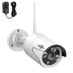 กล้องวงจรปิดไร้สาย Hiseeu H.265 IP66  วัสดุโลหะ ตรวจจับความเคลื่อนไหว ความละเอียด 4MP มองเห็นในเวลากลางคืน พร้อมเสียง  สำหรับบ้าน ระบบรักษาความปลอดภัยกลางแจ้ง  WiFi รุ่น TZ-HB613 - Product Image 1