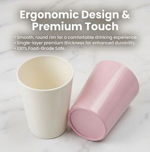 9Oz Unbreakable Plastic Stadium for Kids Bpa-Free Festival Picnic Outdoor Event Travel Coffee Mugs Water Beer & Juice <b>Cups</b> - Product Image 3