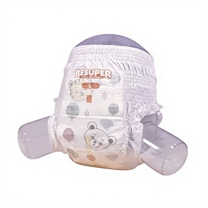 Pannolini per bambini ultra-sottili a marchio privato Besuper, morbidi, traspiranti, usa e getta, con protezione anti-perdita, tessuto non tessuto SAP importato - Product Image 2