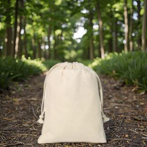 Sac de maquillage en lin et chanvre écologique personnalisé en gros pour OEM, pochette en coton recyclable, conteneur cosmétique sur mesure - Product Image 4