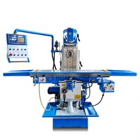 Fraiseuse universelle à tête rotative en métal robuste X6236/X6436, horizontal/vertical, vitesse du brocheur 60-1750 tr/min, déplacement de table