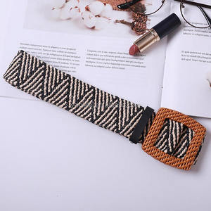 <span class=keywords><strong>Ceinture</strong></span> de taille élastique tissée, 4 pièces, en <span class=keywords><strong>paille</strong></span>, élastique - Product Image 5